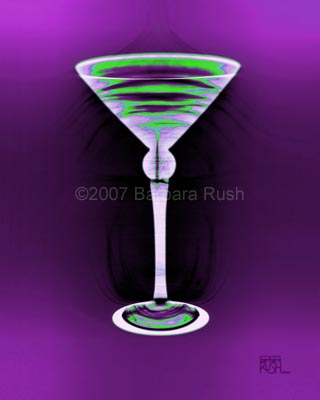 blueberry grape martini